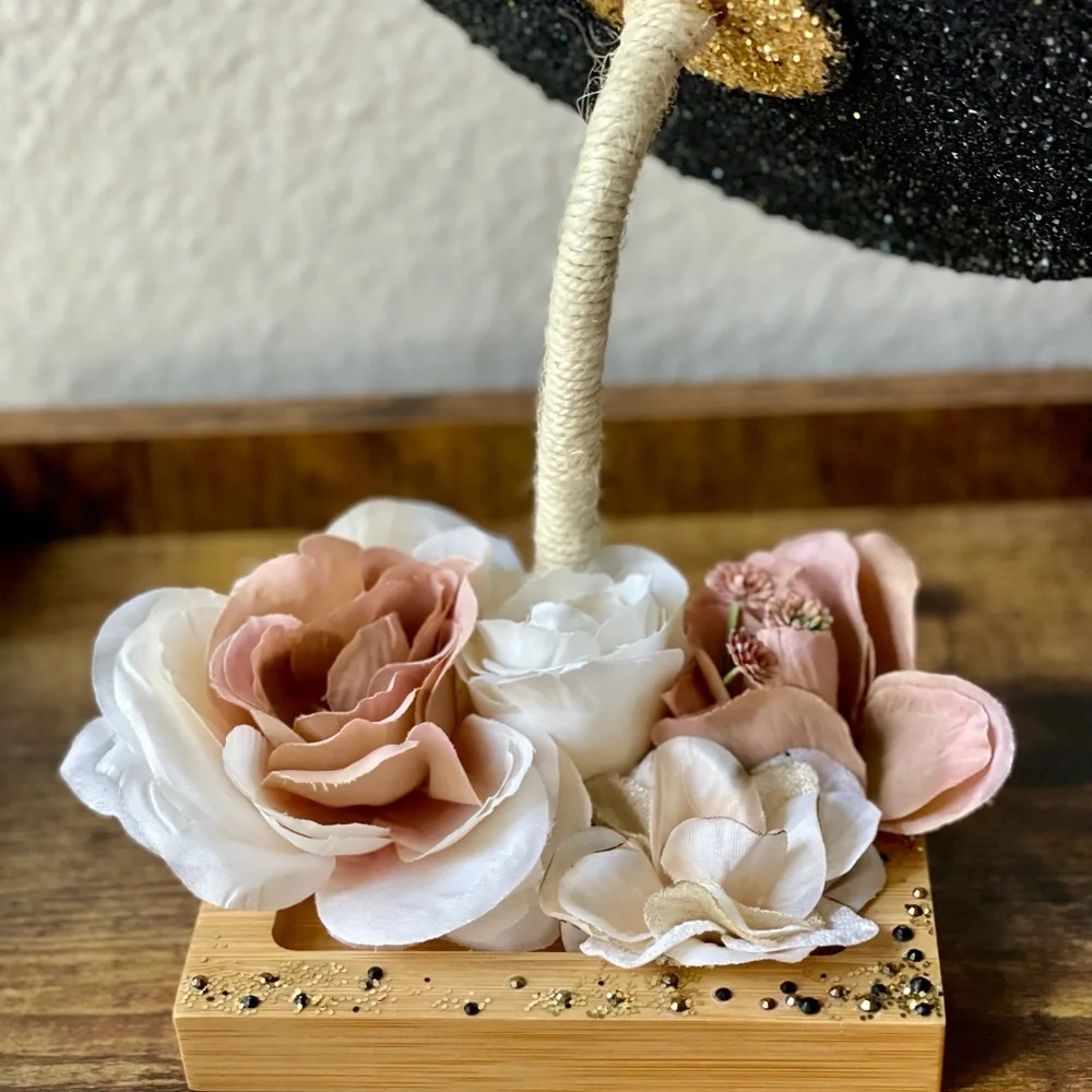 Handmade decorative make up mirror Meadow